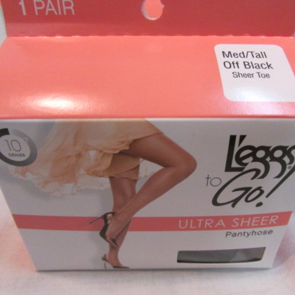 DOUBLE for the Same PRICE! L'eggs to Go! Nylon Sheer Toe Pantyhose 12 Pairs - Picture 2 of 6